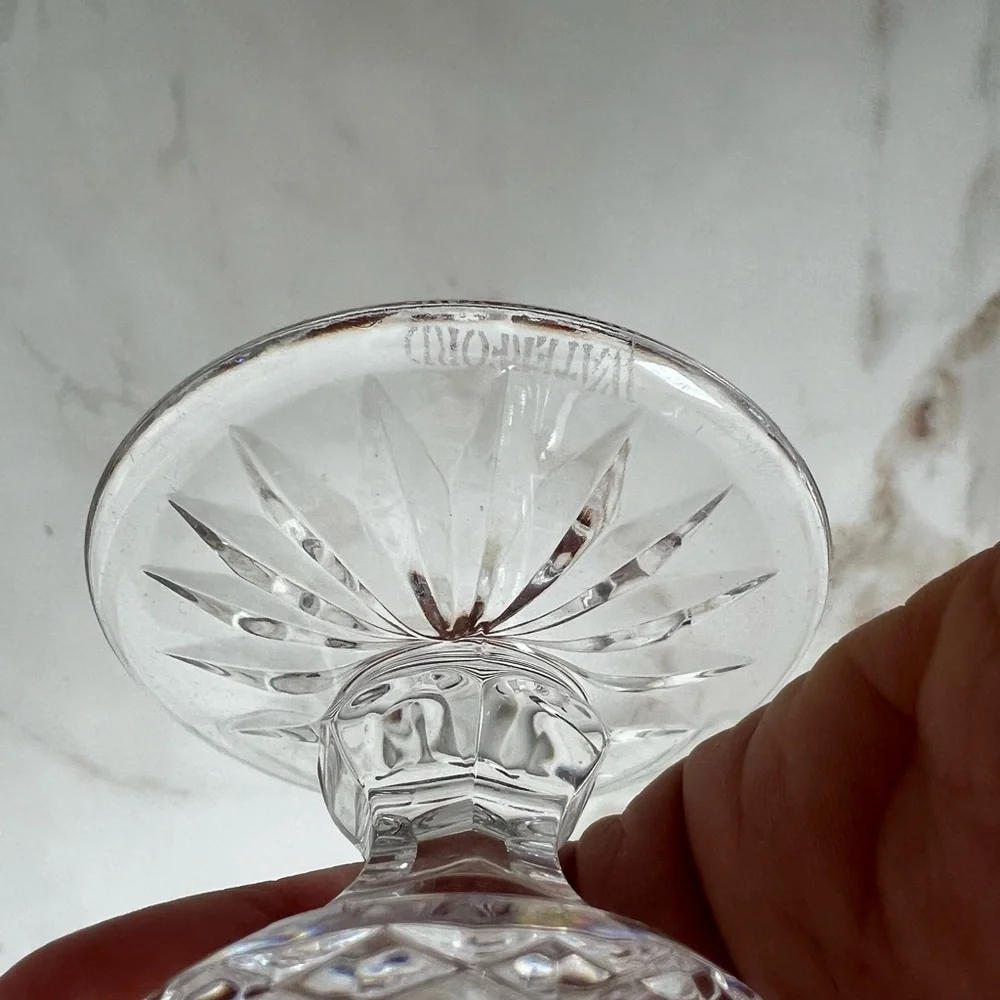 Waterford Lismore 6” Elegant Crystal Perfume Bottle EUC - Picture 4 of 4